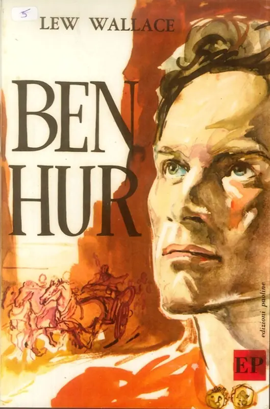 Ben Hur - copertina del libro di Lew Wallace