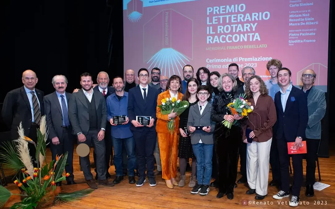 Martino Savorani al concorso letterario Il Rotary racconta... di Castelfranco Veneto