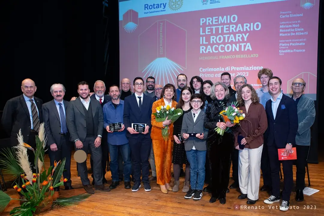 Martino Savorani al concorso letterario Il Rotary racconta... di Castelfranco Veneto