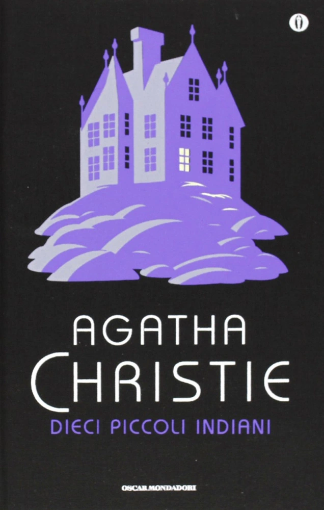 Dieci piccoli indiani di Agatha Christie, copertina Mondadori