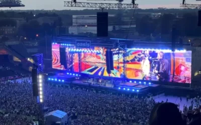 Gli Oasis a Dublino: finalmente un grande concerto degli Oasis!