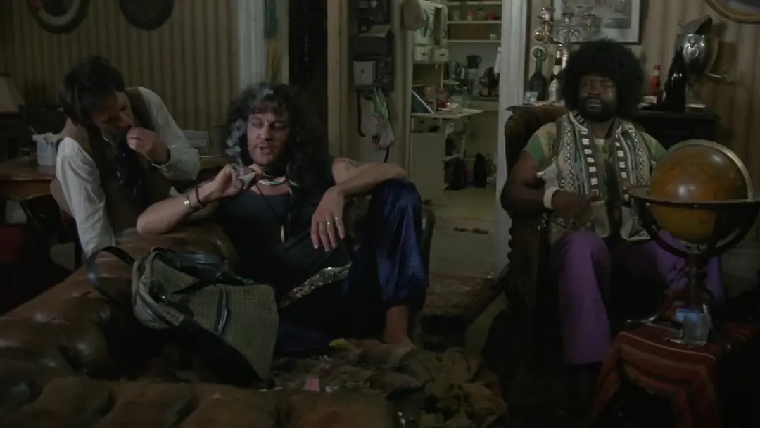 Richard E. Grant, Ralph Brown, Eddie Tagoe in Shakespeare a colazione